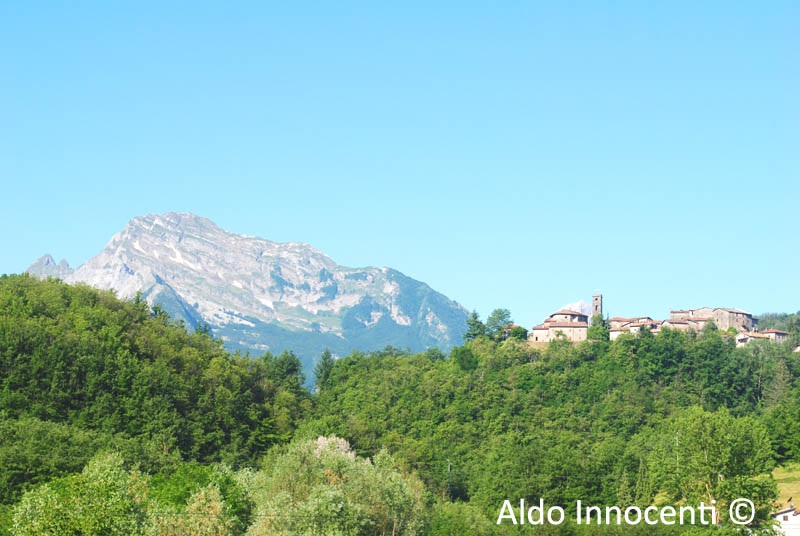 NICCIANO: PANORAMA CON NICCIANO E IL MONTE PISANINO